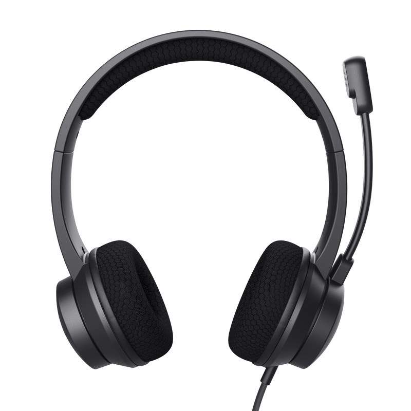 TRUST sluchátka s mikrofonem HS-260, USB, PC headset