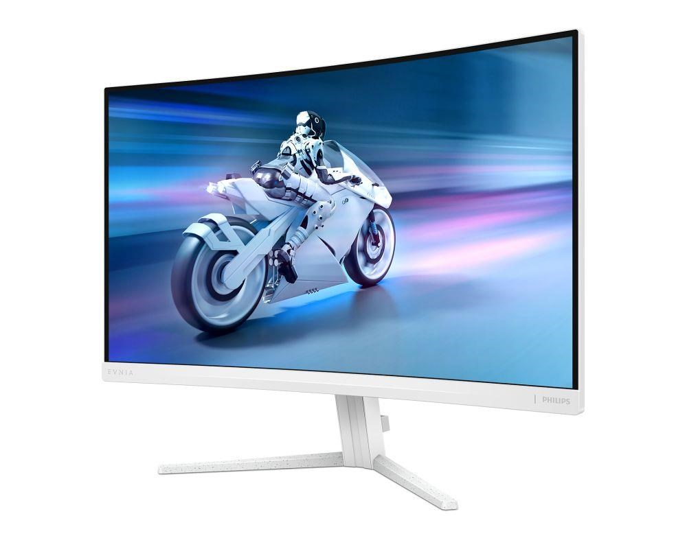 Philips MT 27" 27M2C5201L - 1920x1080,Fast VA,180Hz,2xHDMI,1xDP,zakřivený,bílá