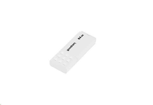GOODRAM Flash Disk 64GB UME2, USB 2.0, bílá