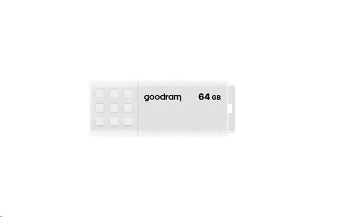 GOODRAM Flash Disk 64GB UME2, USB 2.0, bílá