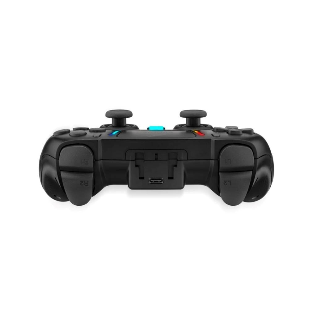 EVOLVEO Ptero2, bezdrátový & drátový gamepad pro PC, PS3/4/5, iOS, Android, Switch, černý