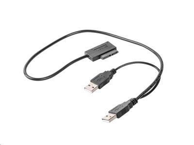 GEMBIRD externí adaptér USB na Slim SATA SSD, DVD