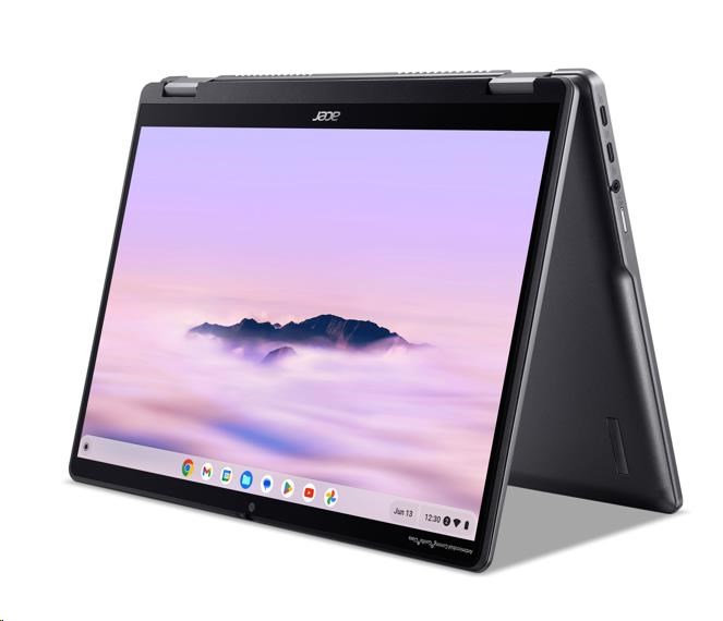 BAZAR - ACER NTB Chromebook Plus Spin 514 (CP514-4HN-52NT), ICore 5 120U, 8GB, 256GB PM4 SSD, Intel Iris Xe, Chrome, Gre