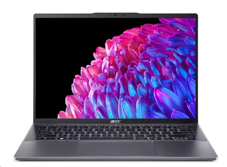 ACER NTB Swift Go 14 AI (SFG14-64-R8X6),R7 AI 350,14"WUXGA,32GB,1T SSD,AMD Radeon 860M,W11H,Silver
