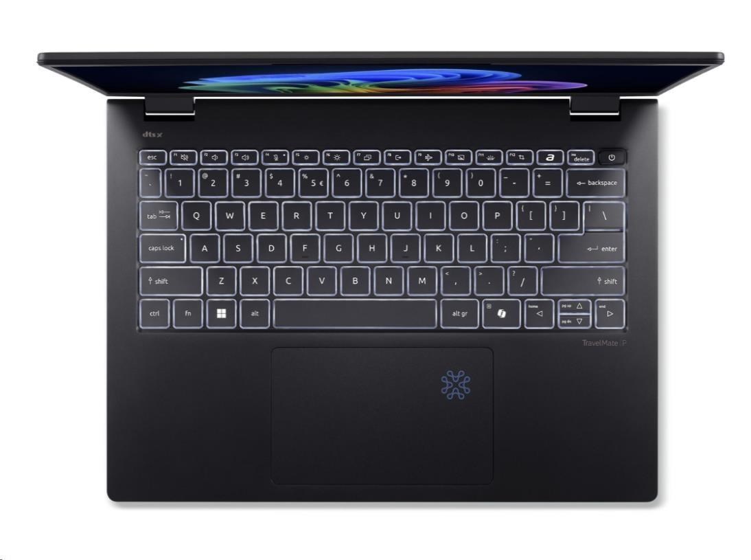 ACER NTB TravelMate P6 14 AI (TMP614-54T-TCO-72M8),Core Ultra 7 258V,14"WUXGA,32GB,1TB SSD,Intel Arc 140V,W11P,Black