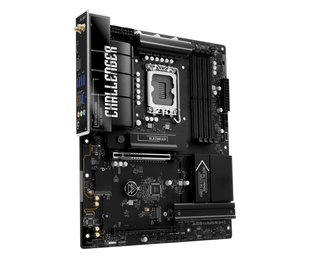 ASRock MB Sc LGA1851 B860 Challenger WiFi, Intel B860, 4xDDR5, 1xHDMI, WiFi, ATX