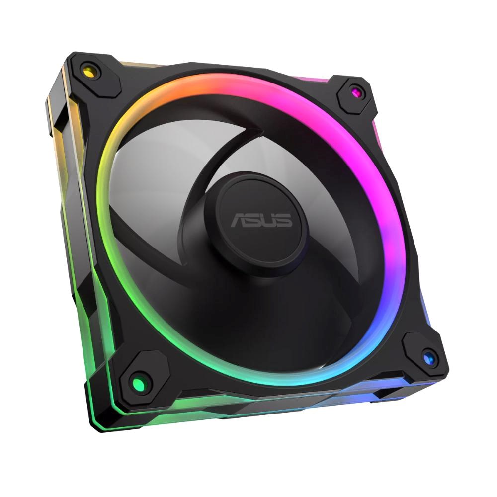 ASUS Ventilátor PRIME MR120 ARGB Reverse, 1x120mm, černá