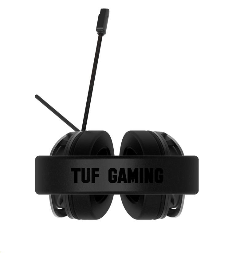ASUS sluchátka TUF Gaming H3 Gun Metal, Gaming Headset, černo-šedá