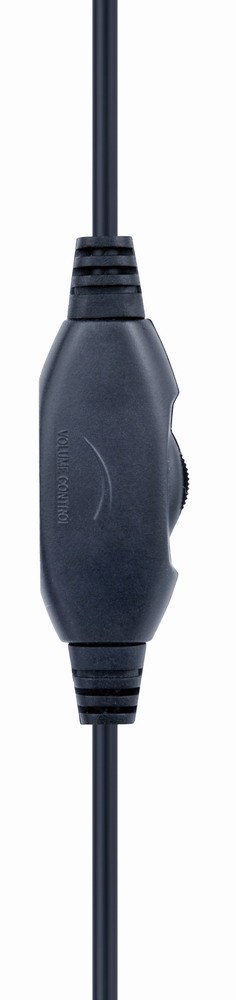GEMBIRD sluchátka s mikrofonem GHS-05-B, gaming, černo-modrá, 1x 4-pólový 3,5mm jack