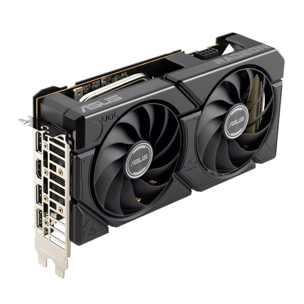 ASUS VGA AMD Radeon RX 7600 DUAL 8GB EVO OC, 8GB GDDR6, 3xDP, 1xHDMI