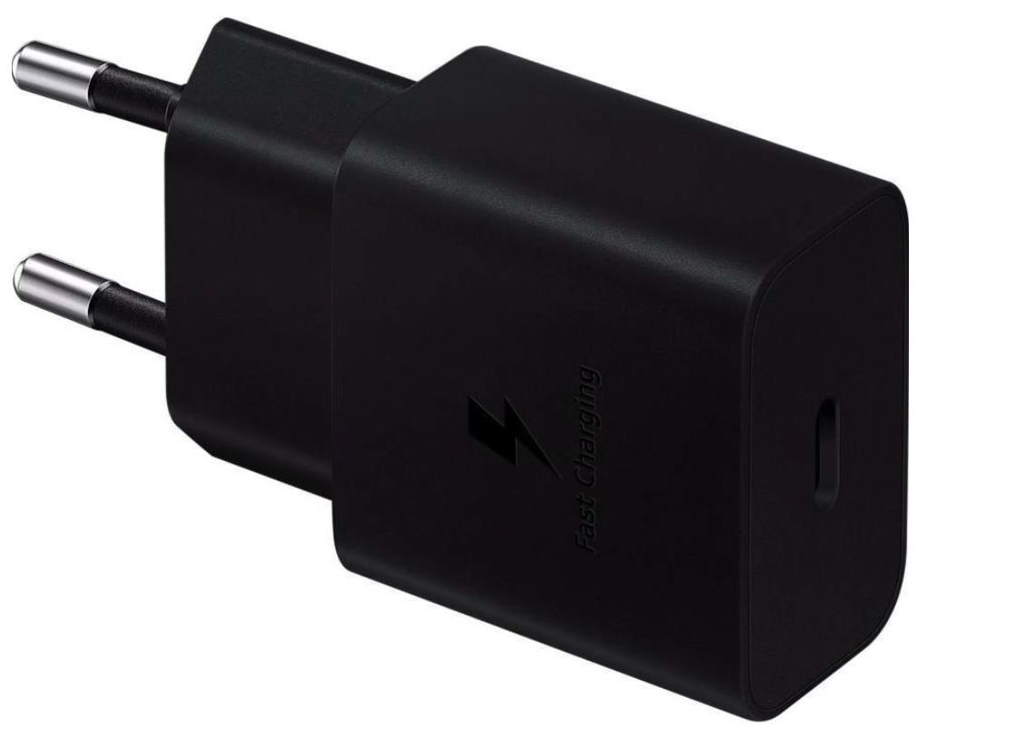 Samsung cestovní nabíječka EP-T2510NB, Fast Charging 25W, USB-C, černá