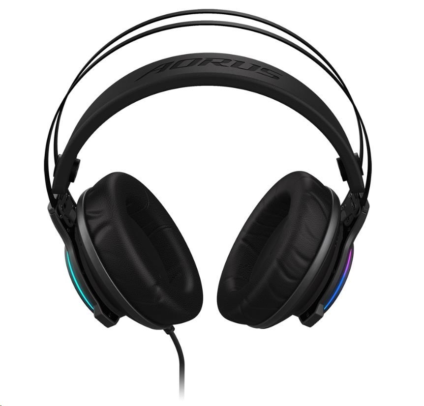 BAZAR GIGABYTE sluchátka s mikrofonem AORUS H1, headset, USB (ROZBALENO)