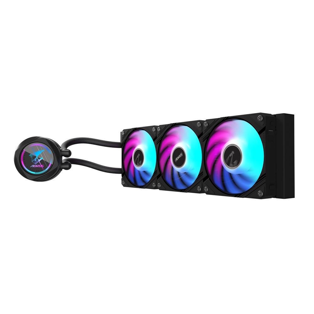 BAZAR GIGABYTE vodní chladič AORUS WATERFORCE 360 II, 3x120mm, ARGB (POŠKOZENÝ OBAL)