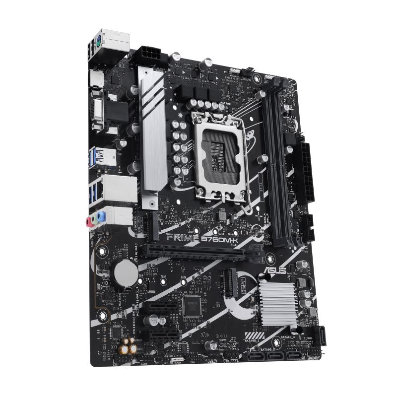 BAZAR - ASUS MB Sc LGA1700 PRIME B760M-K, Intel B760, 2xDDR5, 1xHDMI, 1xVGA, mATX (Bez příslušenství)