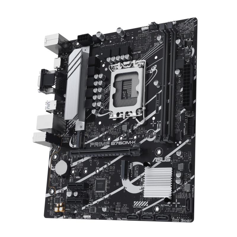 BAZAR - ASUS MB Sc LGA1700 PRIME B760M-K, Intel B760, 2xDDR5, 1xHDMI, 1xVGA, mATX (Bez příslušenství)