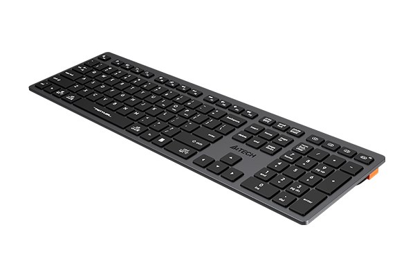 A4tech FBX50C, bezdrátová kancelářská klávesnice, šedá