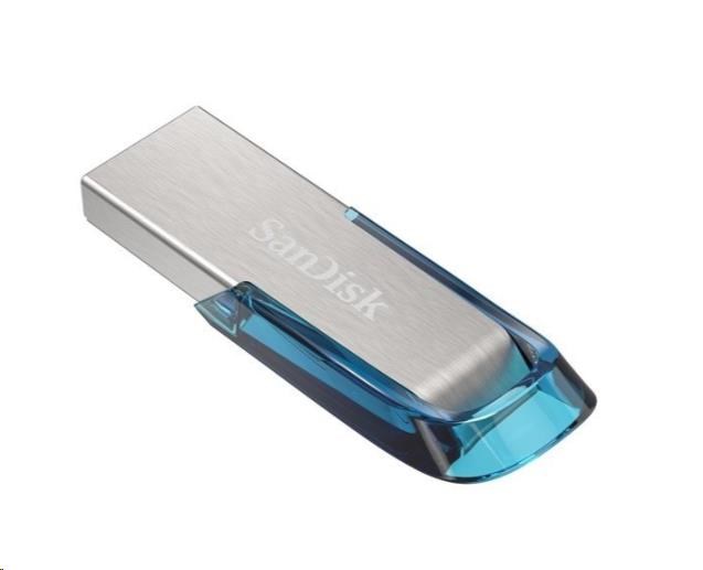 SanDisk Flash Disk 32GB Ultra Flair, USB 3.0, tropic modrá