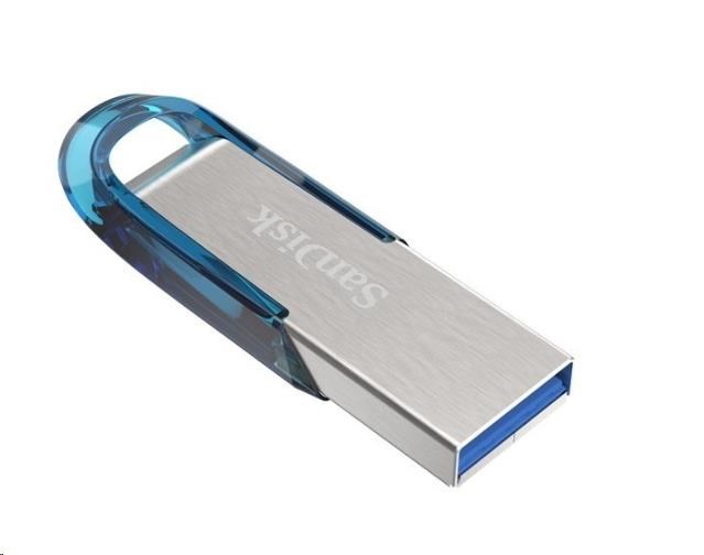 SanDisk Flash Disk 32GB Ultra Flair, USB 3.0, tropic modrá