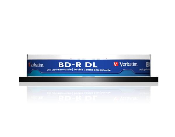 VERBATIM BD-R(10-pack)/DualLayer/spindle/6X/50GB