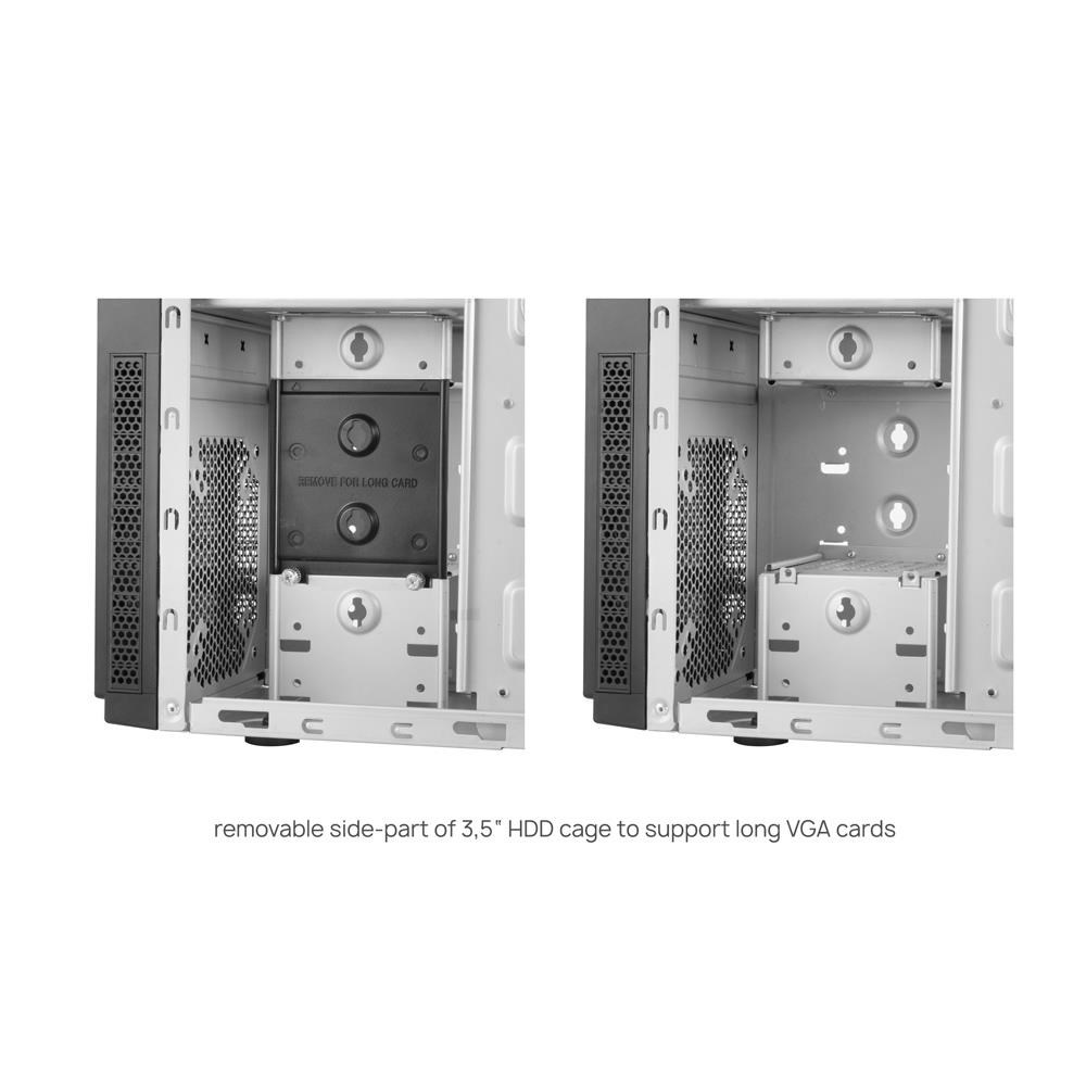 BAZAR CHIEFTEC skříň Elox Series HC-10B, Miditower, USB 3.0, "POŠKOZENÝ OBAL"