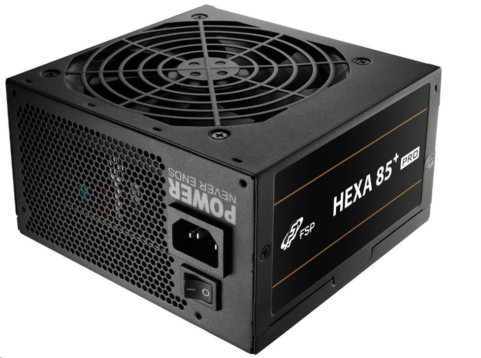 BAZAR - Fortron zdroj 650W HEXA 85+ PRO 650, full range, ATX, Bronze, DC/DC - Po opravě (Bez příšlušenství)
