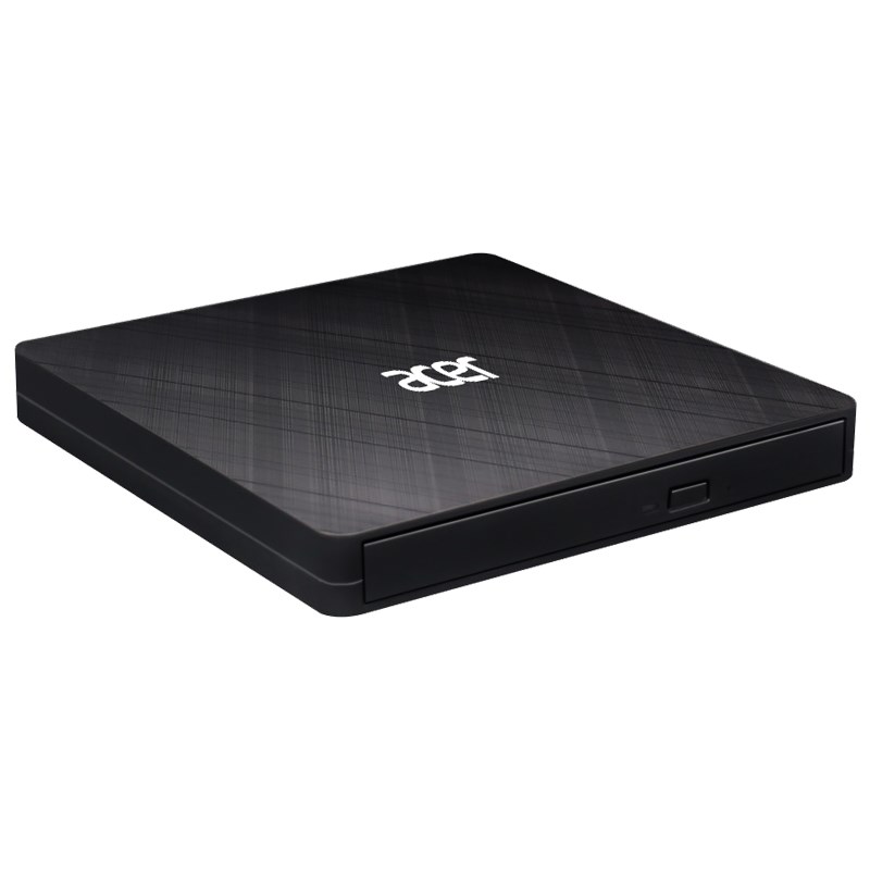 ACER Portable DVD Writer, USB 3.5 + Type-C 3.0, 140 x 142 x 17mm, burn speed CD-R: 24X CD-RW: 16X ,DVD-R,8X, DVD-RW 6X