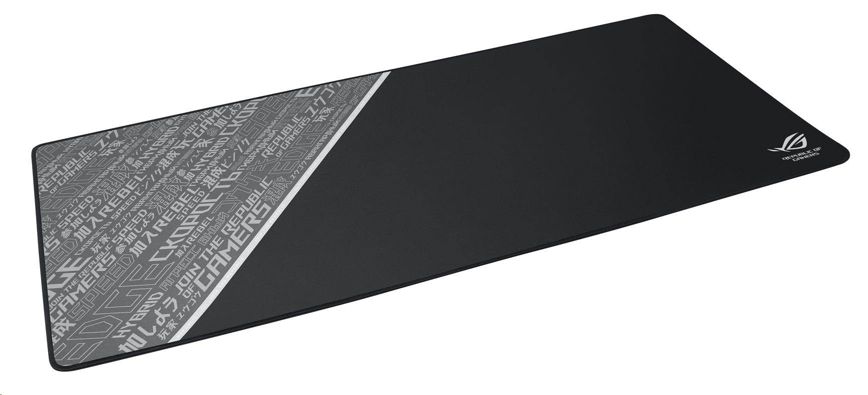 ASUS podložka pod myš ROG SHEATH BLACK (NC01), 900x440x3mm, textil, černo-šedá