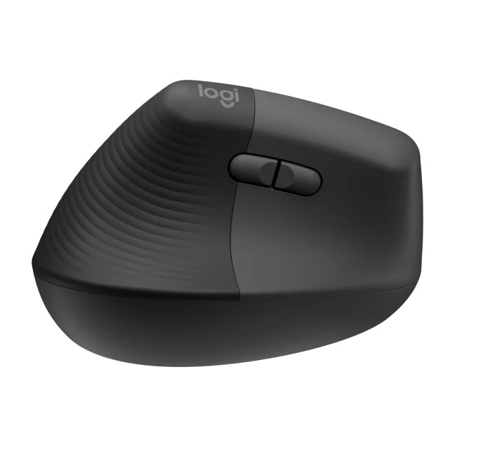 BAZAR - Logitech Lift Left Vertikální ergonomická myš pro leváky, graphite/ black - rozbaleno