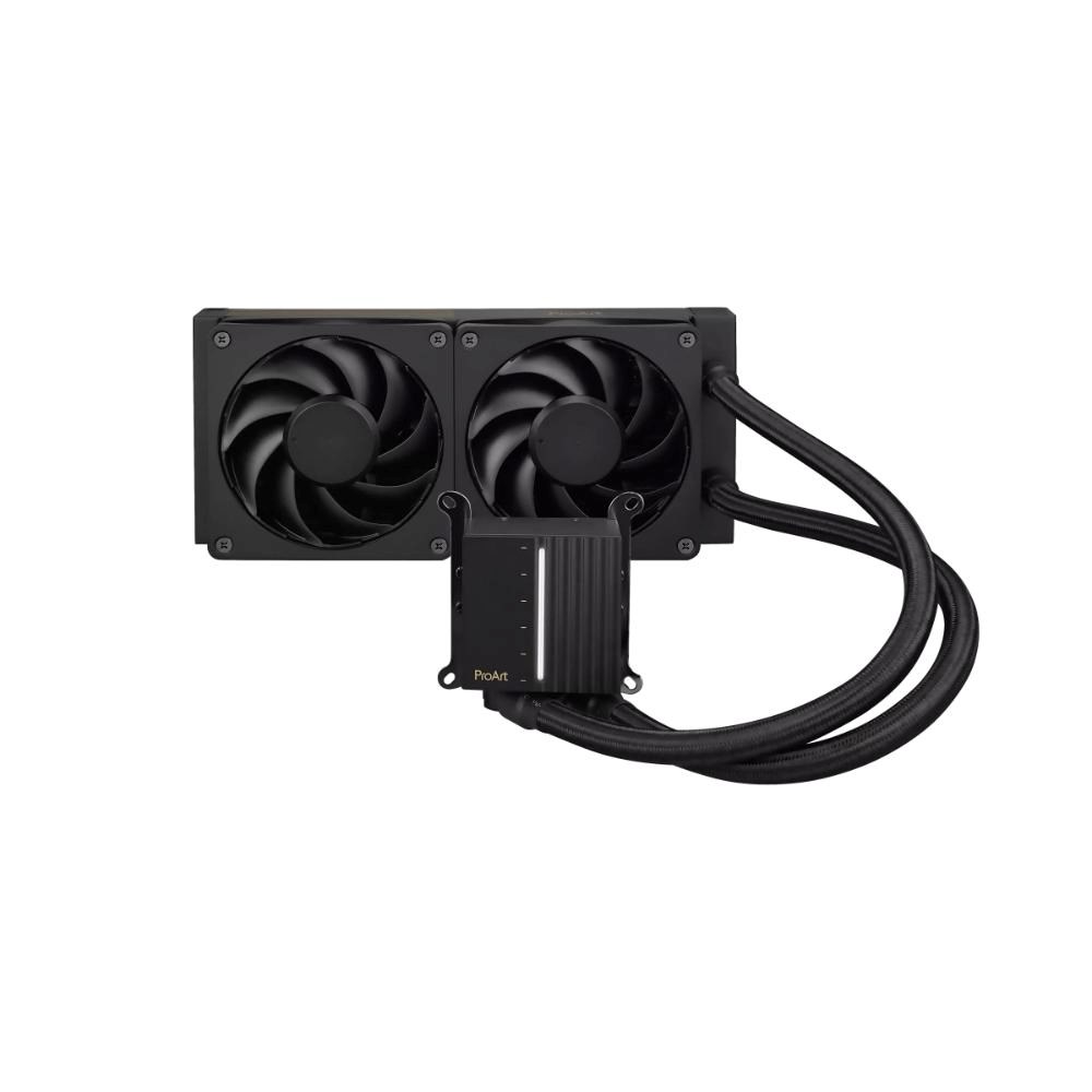 ASUS vodní chladič CPU AIO ProArt LC 240, 2x120mm, LGA1851, AM5, černá