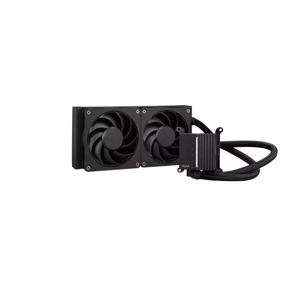 ASUS vodní chladič CPU AIO ProArt LC 240, 2x120mm, LGA1851, AM5, černá