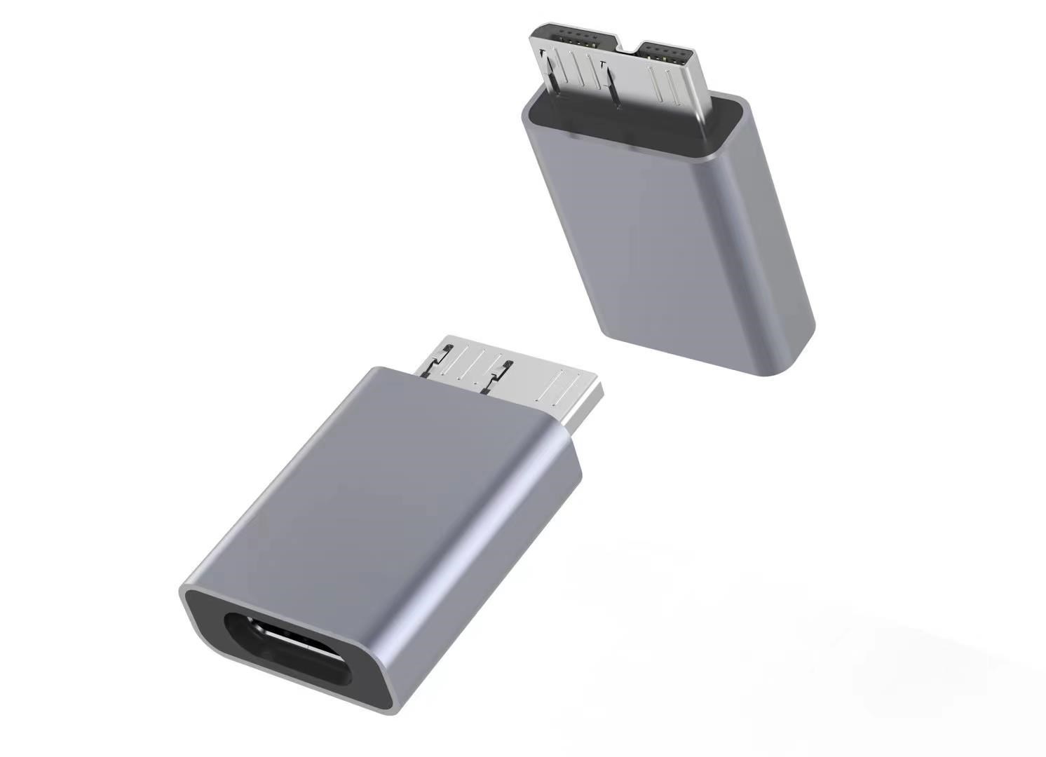 PremiumCord USB redukce USB C - USB3.0 Micro B (F/M)