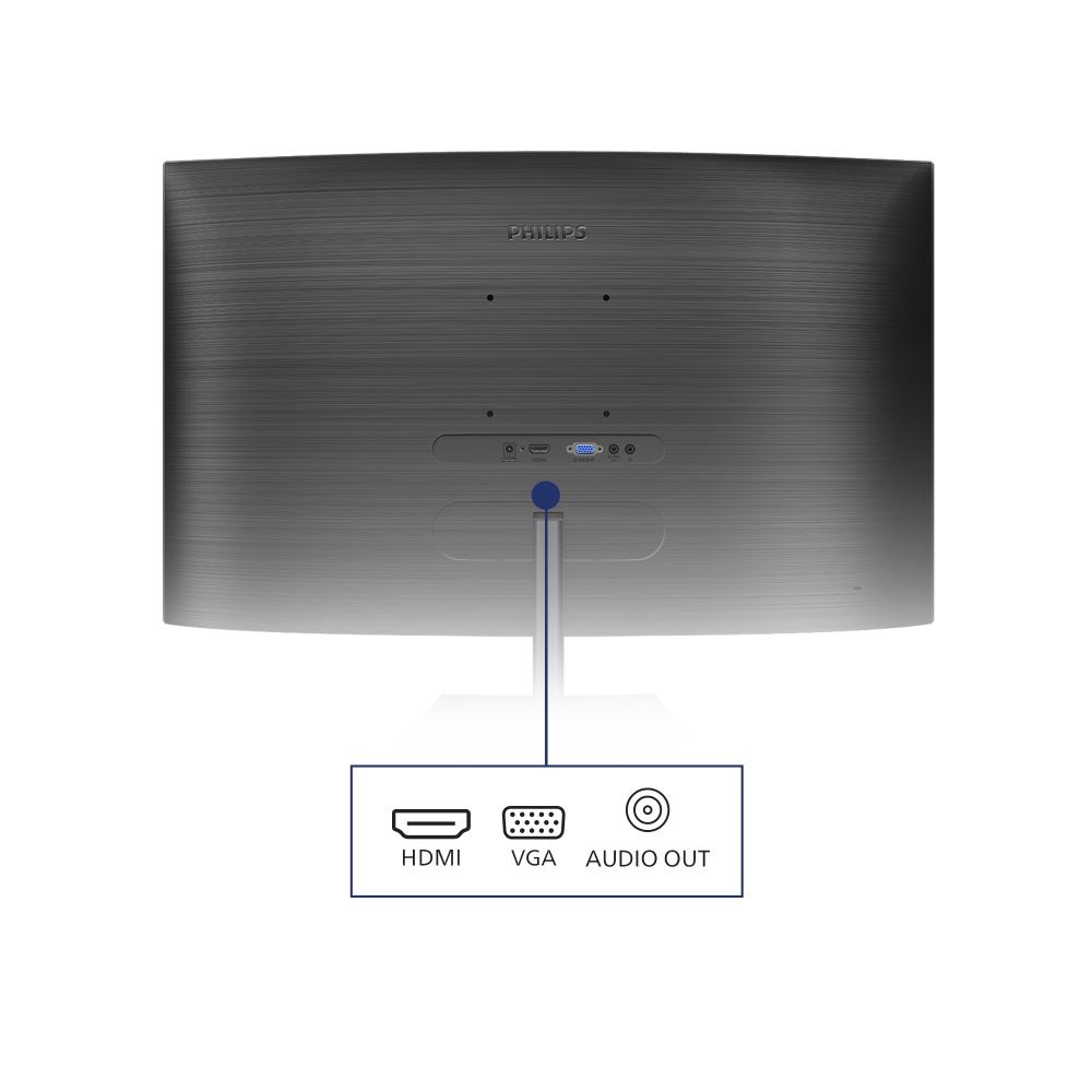 Philips MT VA LED 23,6" 241E1SCA/00 - VA panel, 1920x1080, D-Sub, HDMI, repro