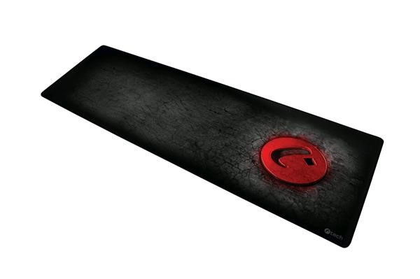 C-TECH herní podložka pod myš ANTHEA XL, 900x270x4mm, obšité okraje