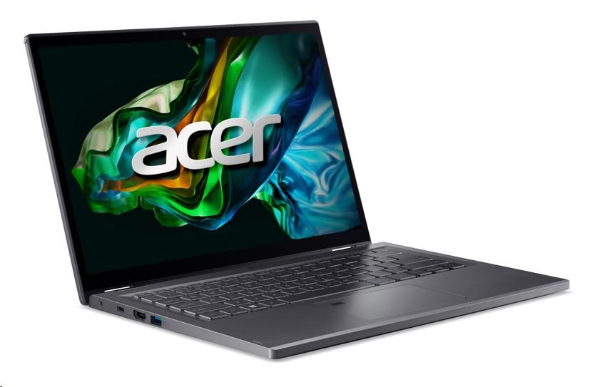 ACER NTB Aspire Spin 14 (ASP14-52MTN-74W7),Core Ultra 7 155U,14"WUXGA,16GB,512GB SSD,Intel Graphics,W11H,Gray