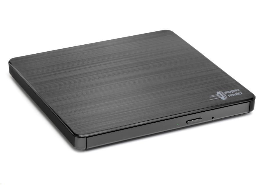 HITACHI LG - externí mechanika DVD-W/CD-RW/DVD±R/±RW/RAM GP60NB60, Slim, Black, box+SW