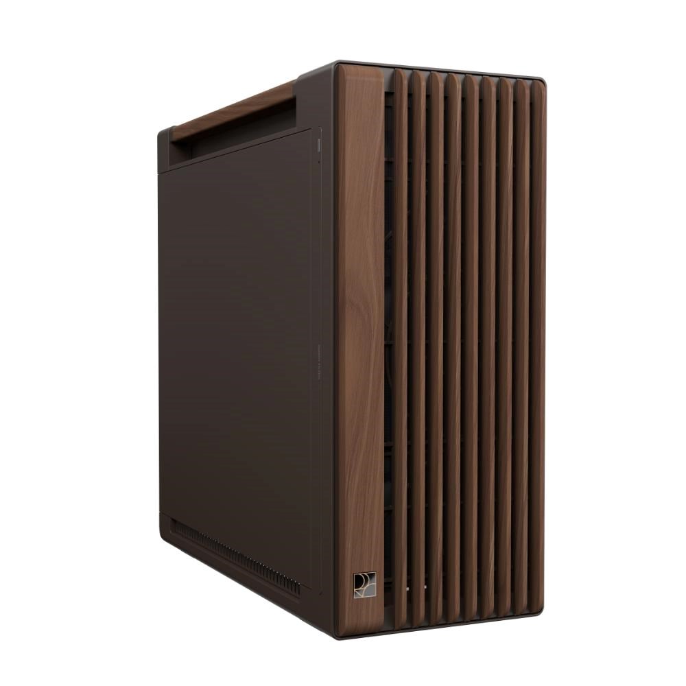 ASUS case PROART PA602 WALNUT WOOD RETRO METAL, Mid Tower, hnědá