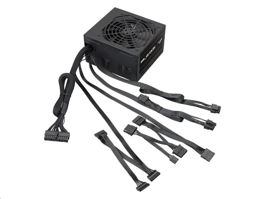 Fortron zdroj 350W HEXA 85+ PRO 350, full range, ATX, Bronze, DC/DC