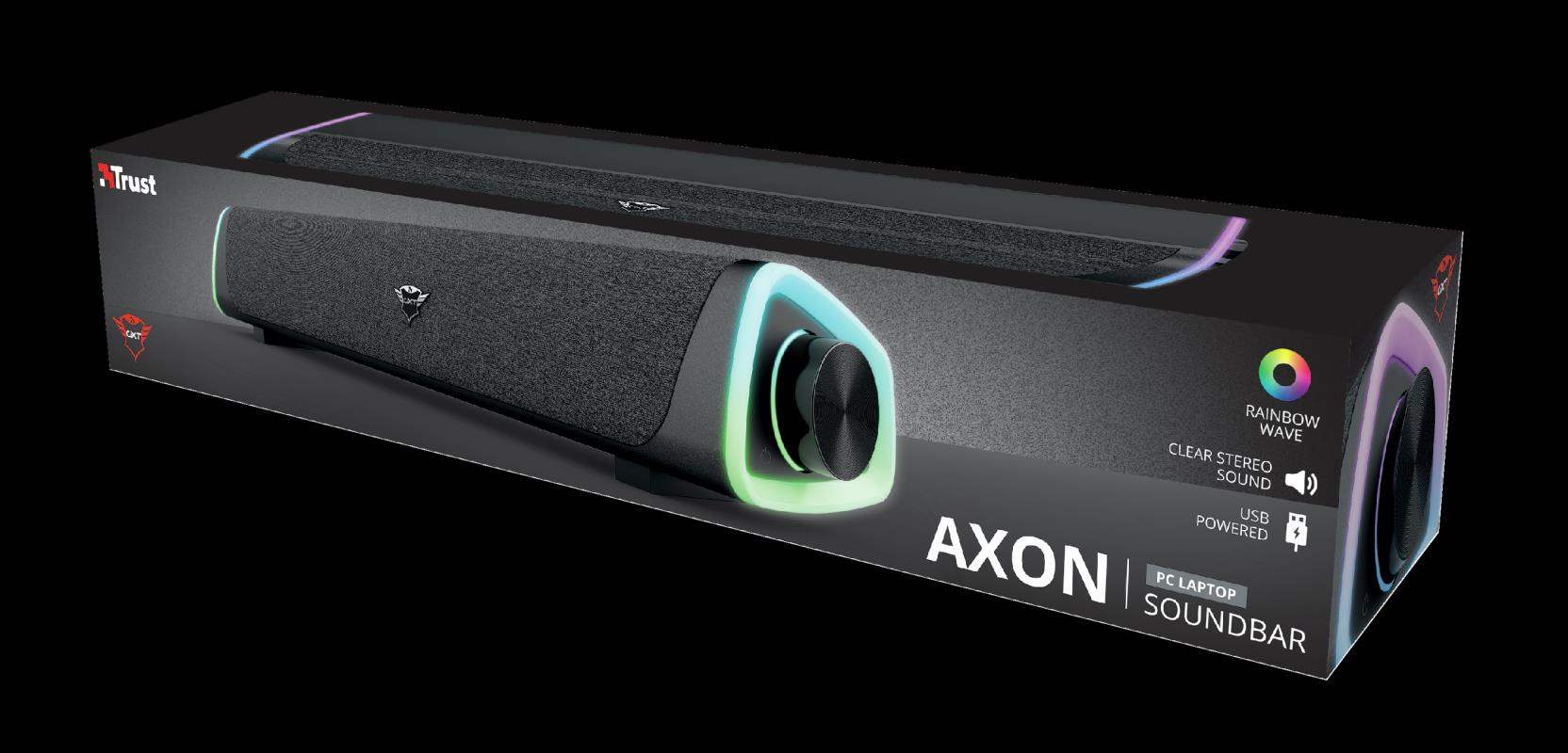 TRUST Reproduktor GXT 620 Axon RGB Illuminated Soundbar