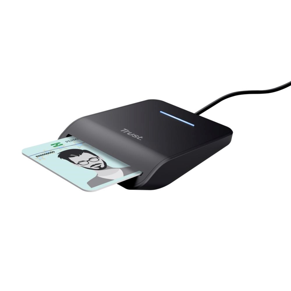 TRUST čtečka karet PRIMO (DNI, smartcard), externí, USB-C
