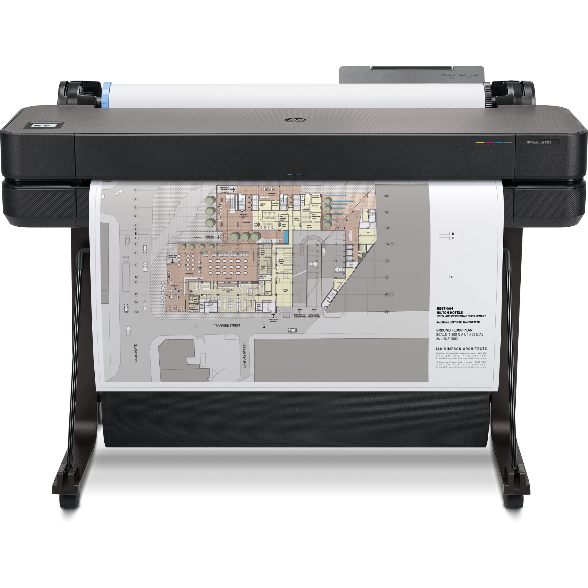 HP DesignJet T630 36" (A0+, 30s A1, USB 2.0, Ethernet, Wi-Fi)