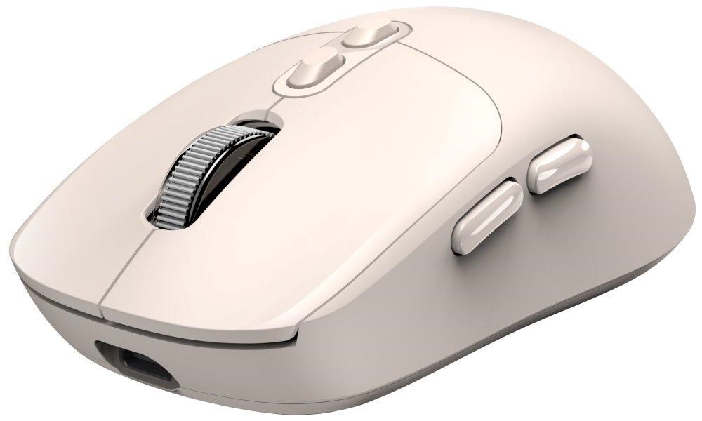 GENIUS myš NX-8080S BT/ duální Bluetooth + 2,4GHz/ 1600 dpi/ Copilot/ bezdrátová/ tichá/ béžová