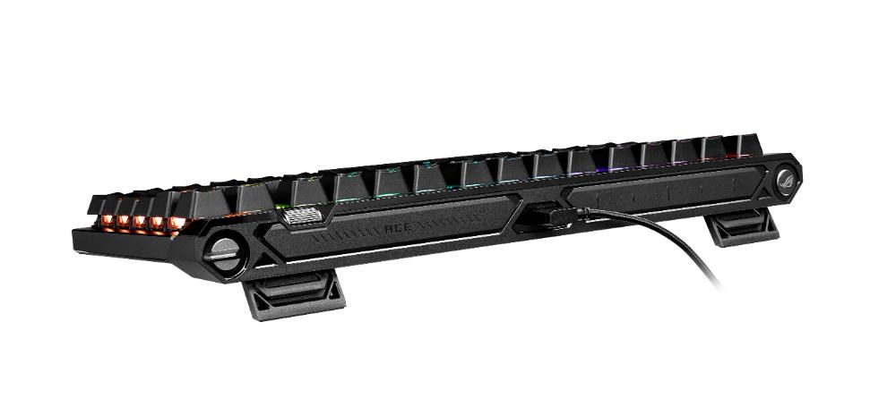 ASUS klávesnice ROG Falchion ACE 75 HE, Mechanická, USB-C, US, černá