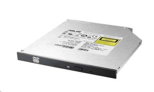 ASUS Slim DVD Writer SDRW-08U1MT/SLIM/BLACK/BULK, black, SATA, M-Disc, bulk (bez SW)