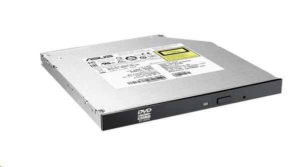 ASUS Slim DVD Writer SDRW-08U1MT/SLIM/BLACK/BULK, black, SATA, M-Disc, bulk (bez SW)