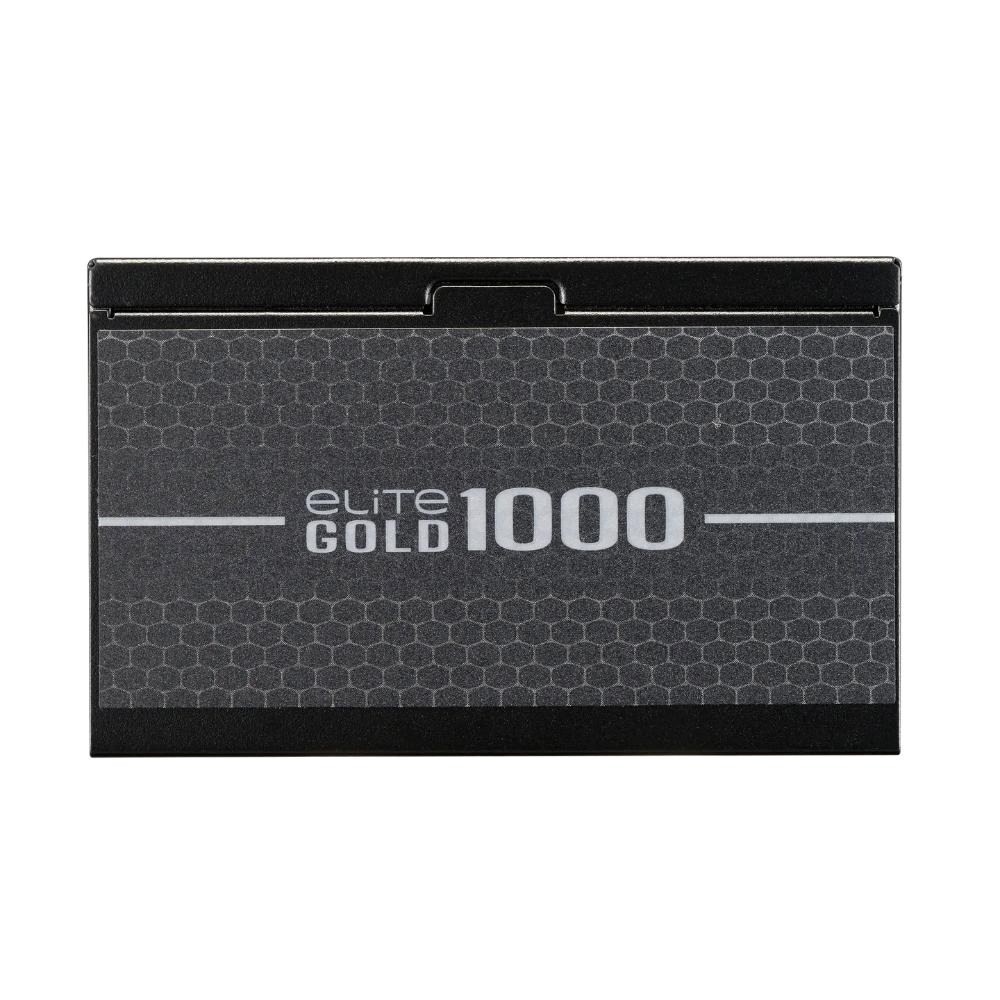 Cooler Master zdroj ELITE Gold 1000W FM, 120mm, Plně modulární, 80 Plus Gold, ATX 3.1