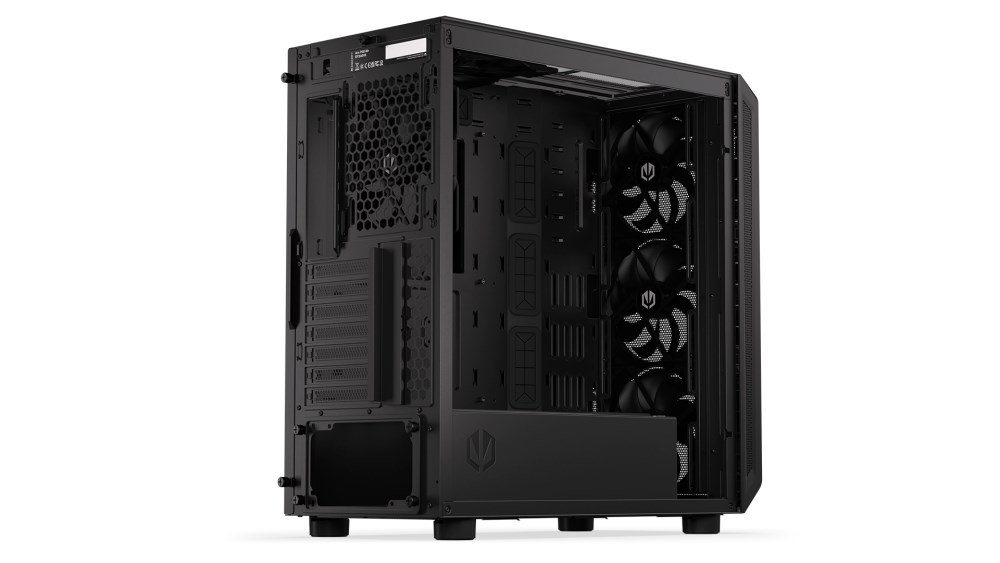 ENDORFY Case Arx 700 Air, Průhledná bočnice, ATX, 5x140mm, černá