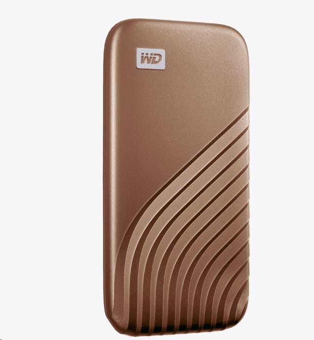 SanDisk WD My Passport SSD externí 1TB , USB-C 3.2 ,1050/1000MB/s R/W PC & Mac ,Gold