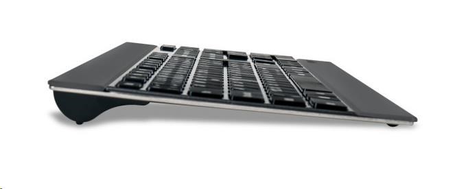 RAPOO Klávesnice E9270p USB, multimediální, bezdrátová, černá, CZ