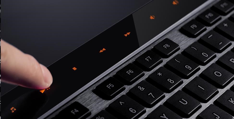 RAPOO Klávesnice E9270p USB, multimediální, bezdrátová, černá, CZ