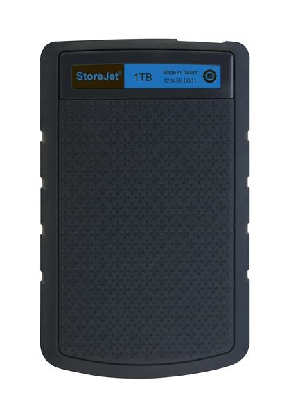 TRANSCEND externí HDD USB 3.0 StoreJet 25H3B, 1TB, Blue (nárazuvzdorný)